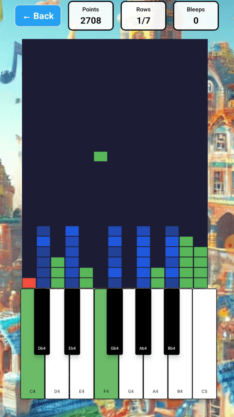 Melody Bricks gameplay screenshot