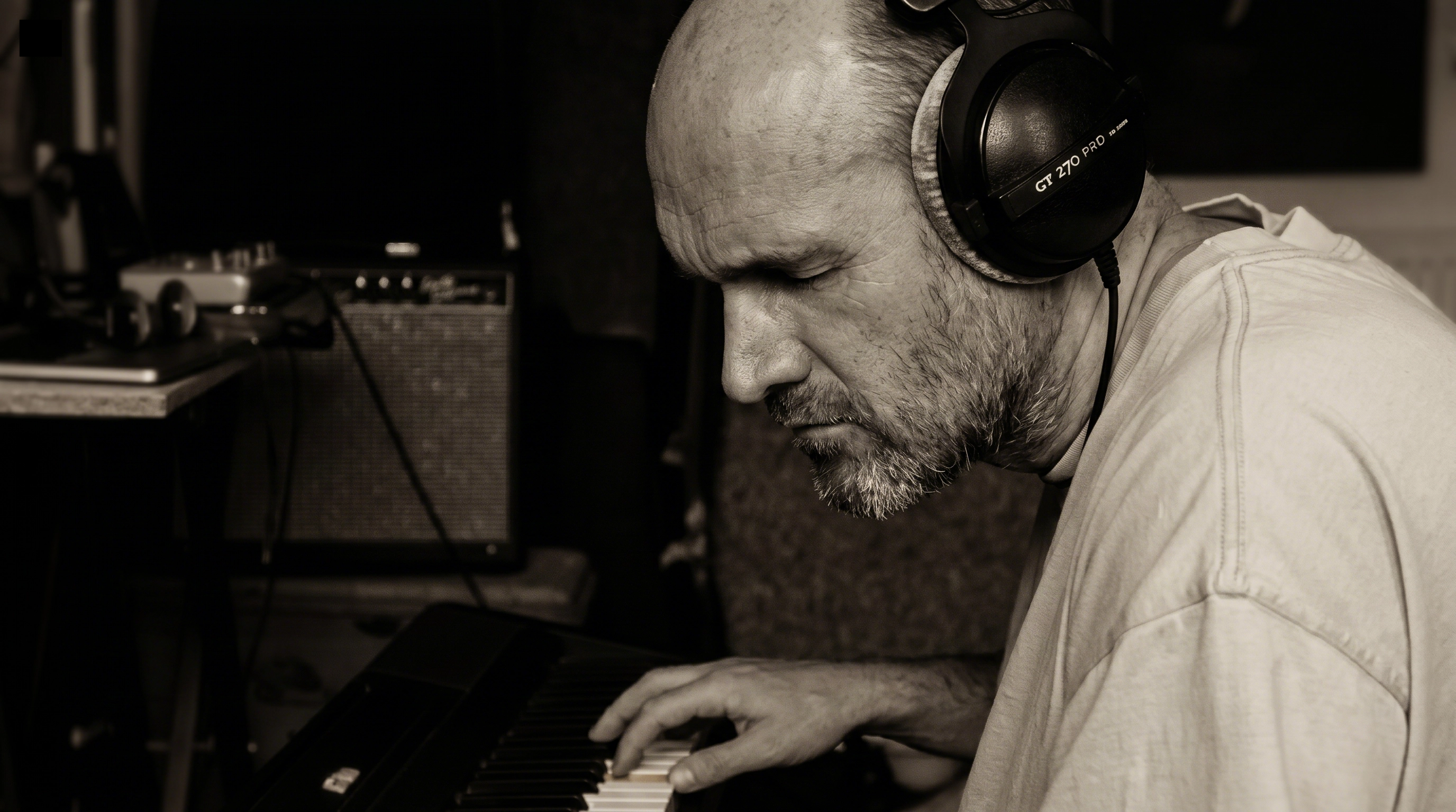 Musician playing